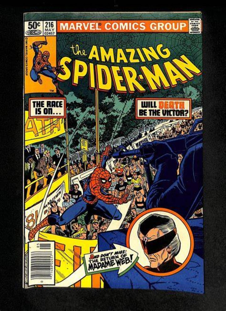 Amazing Spider-Man 216 cover
