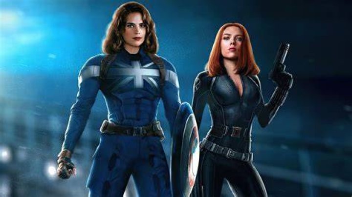 Black Widow and Captain Carter raise their fists in unison in What If...? season 2.