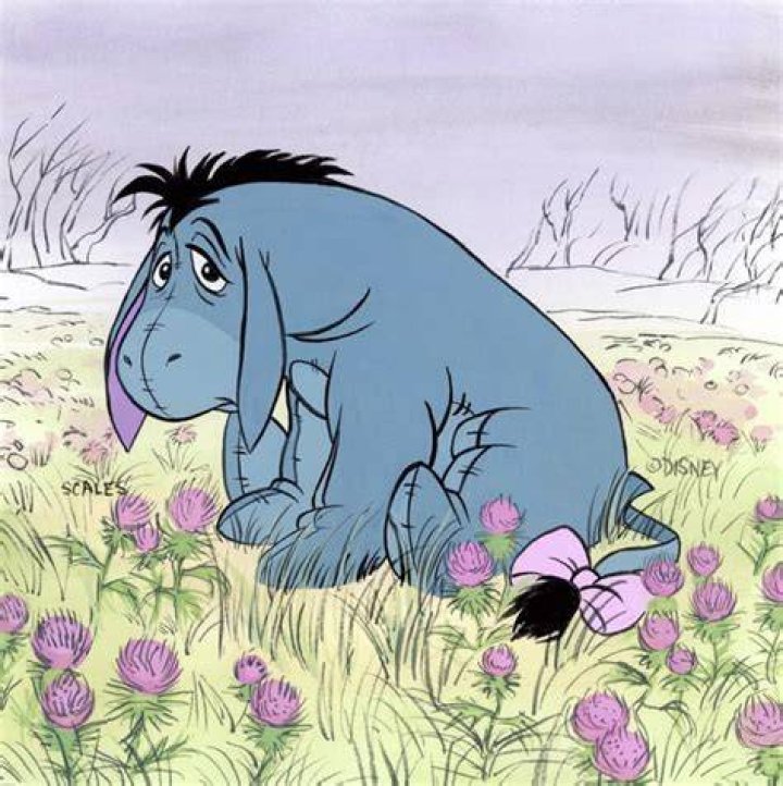 Does Eeyore eat thistle?