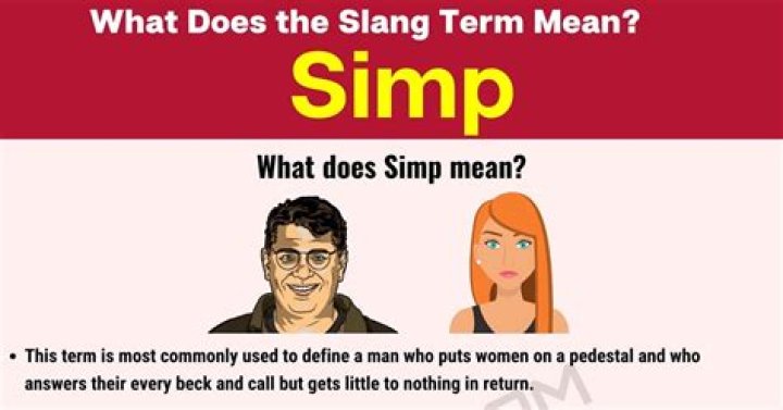 Does simp stand for squirrels in my pants?