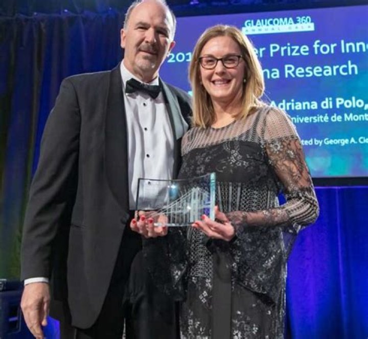 Dr. Adriana Di Polo Awarded the 2019 Shaffer Prize from Glaucoma Research Foundation