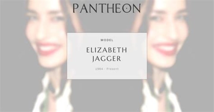Elizabeth Jagger Biography