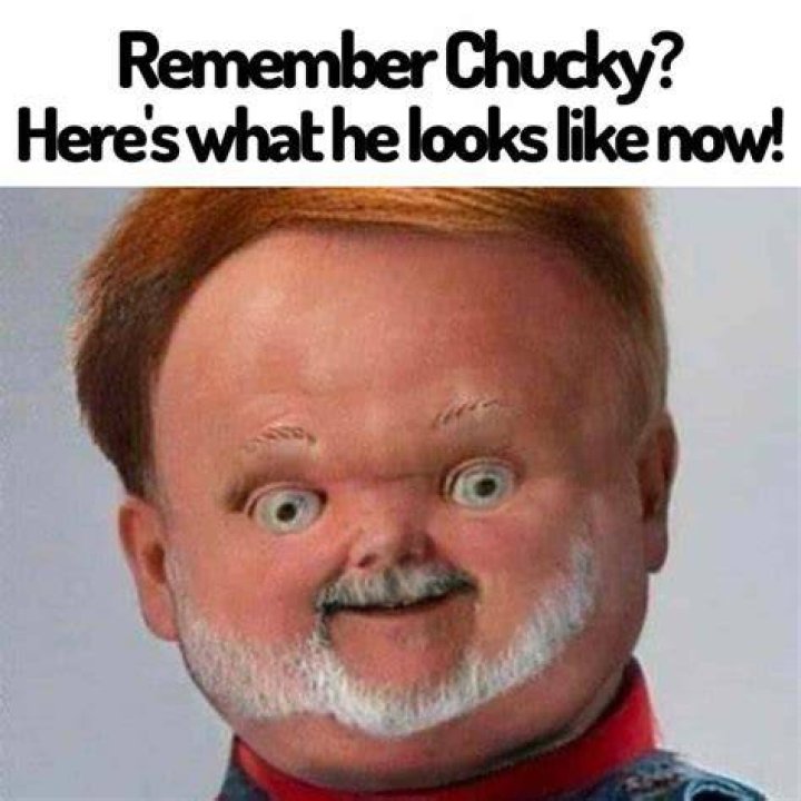 Horror meme Chucky