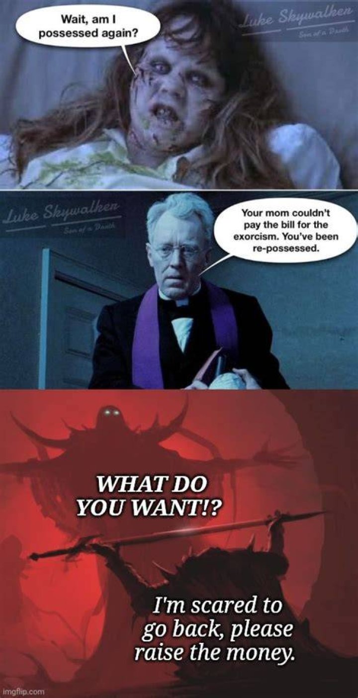 horror meme The Exorcist