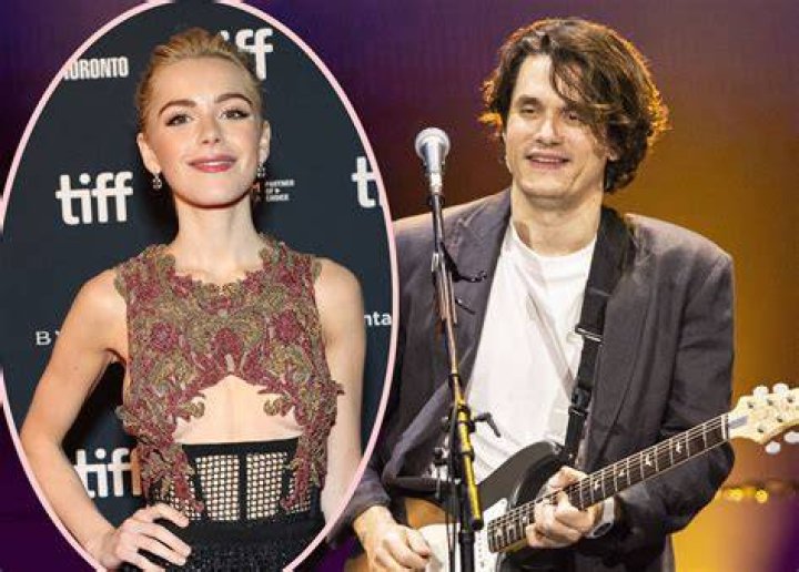 John Mayer and Kiernan Shipka
