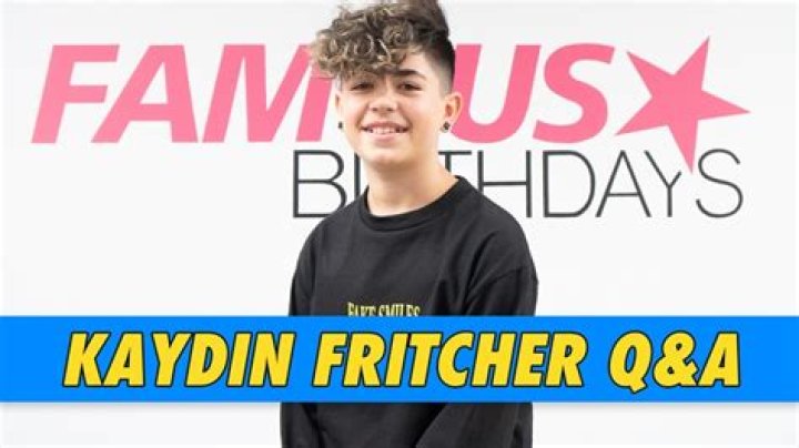 Kaydin Fritcher Biography