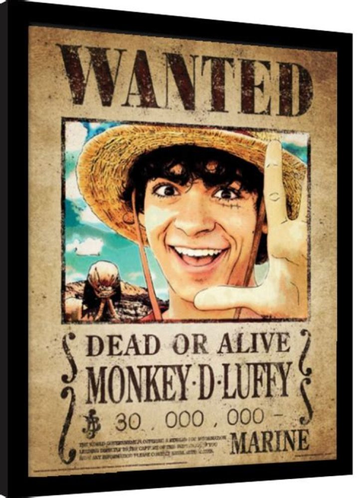 Luffy One Piece poster live-action
