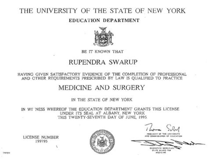 NE State Medical License