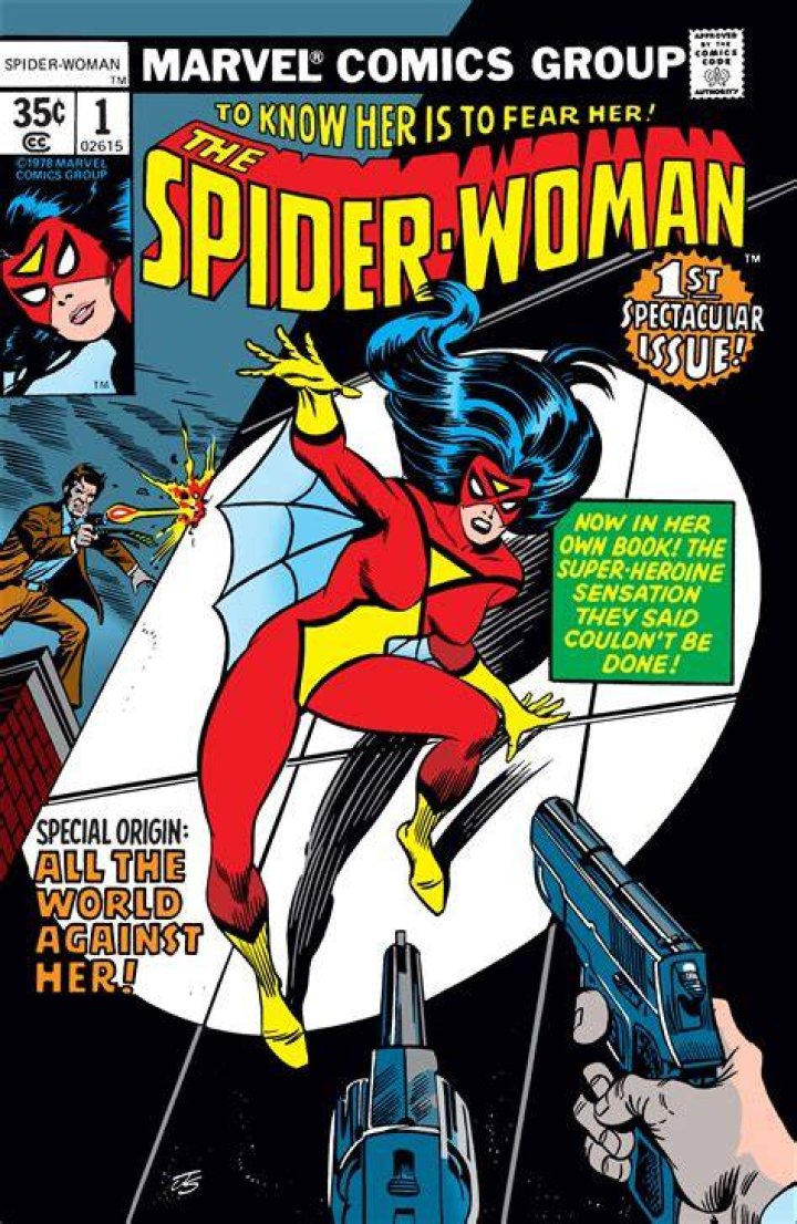 Spider-Woman 1 cover