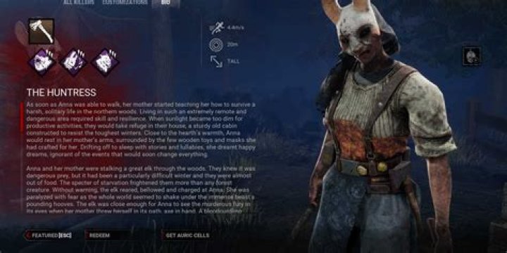The Huntress from DBD and Gwendoline Christie
