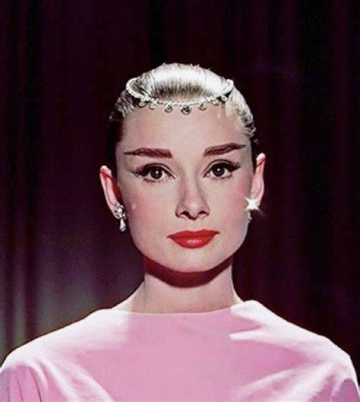 What color is Audrey's hair?
