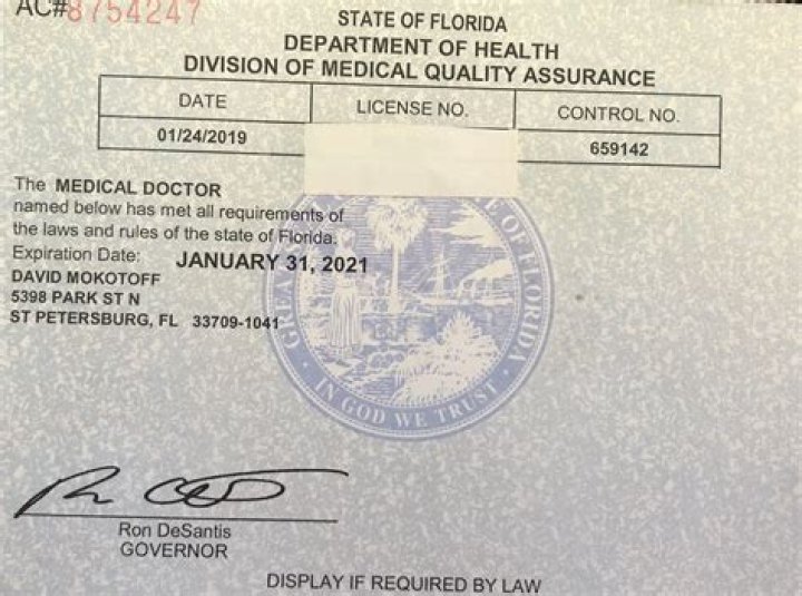 WY State Medical License